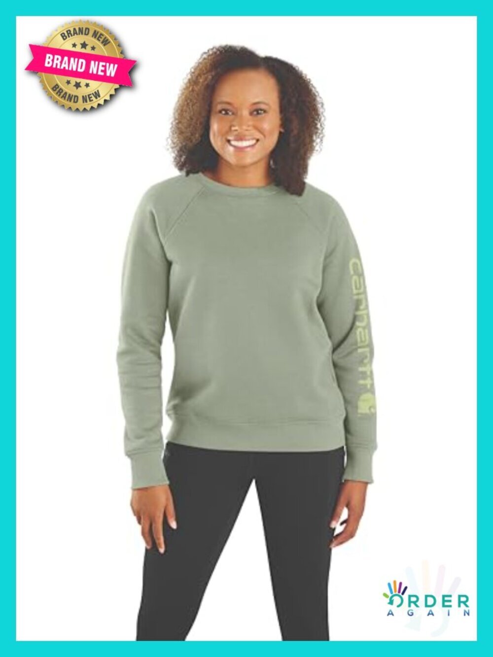 Relaxed Fit Midweight Graphic Crewneck Sweatshirt
